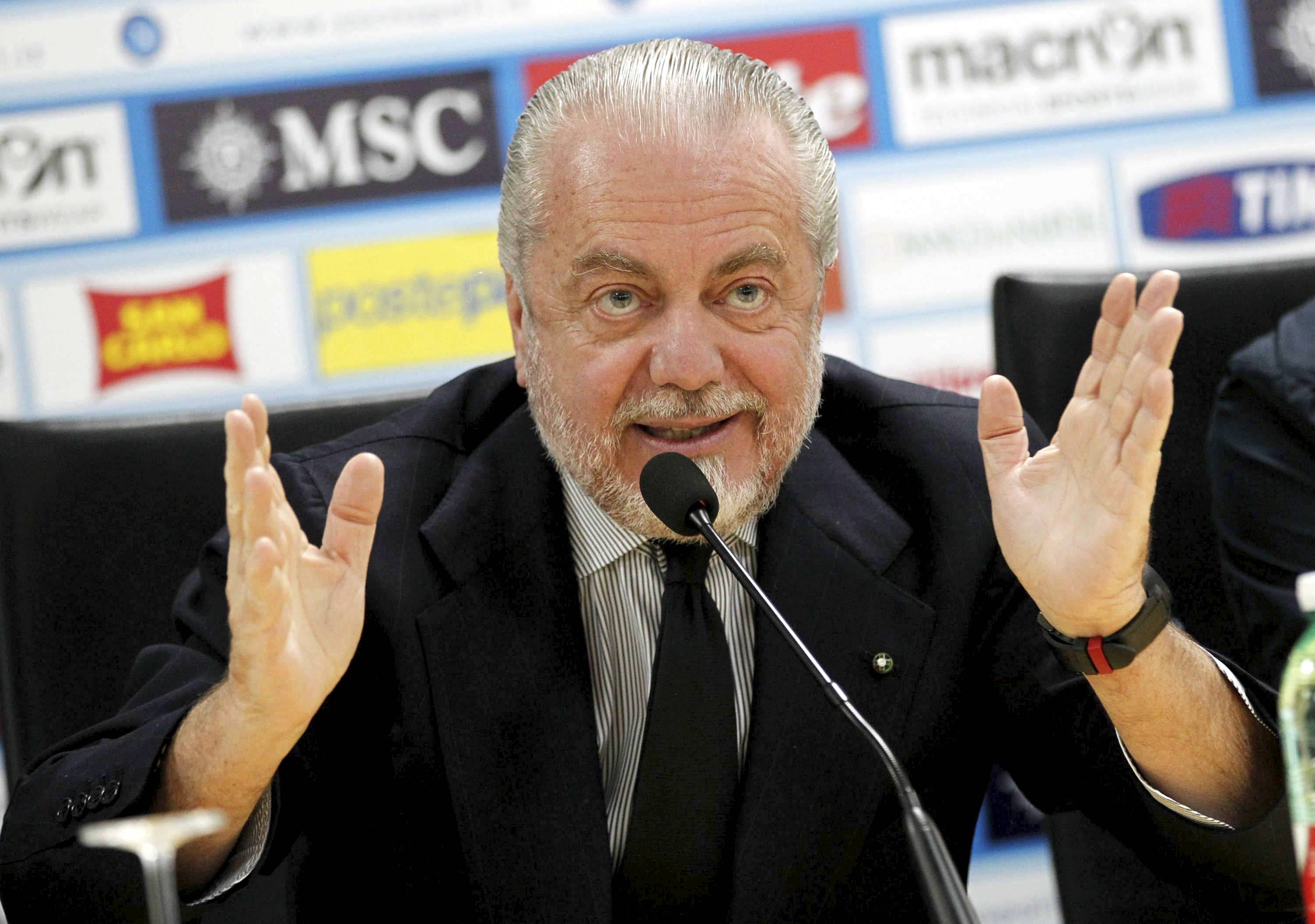 Furia De Laurentiis in Lega Calcio: “Vi denuncio tutti e blocco il campionato senza tifosi allo stadio”