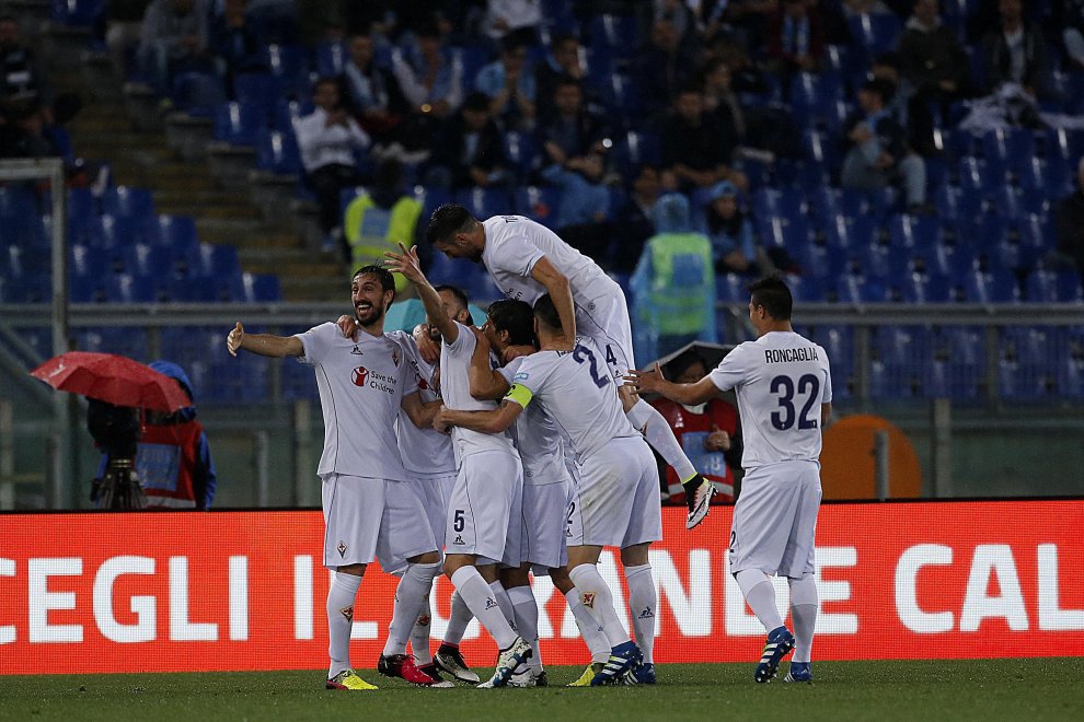 Orgoglio viola: 2 a 4 alla Lazio, Berna top e 64 punti