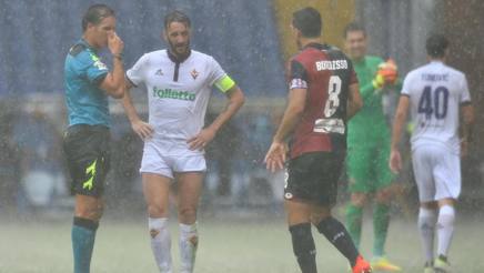 Squadra partita per Firenze, prima data di recupero a gennaio