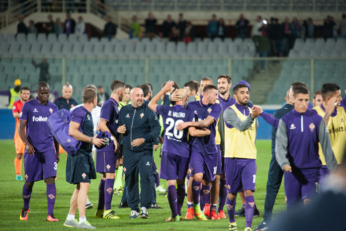 esultanza Fiorentina