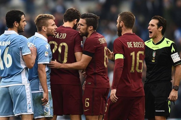 Serie A: derby con rissa alla Roma, Milan a fatica. Cadono Toro ed Empoli…