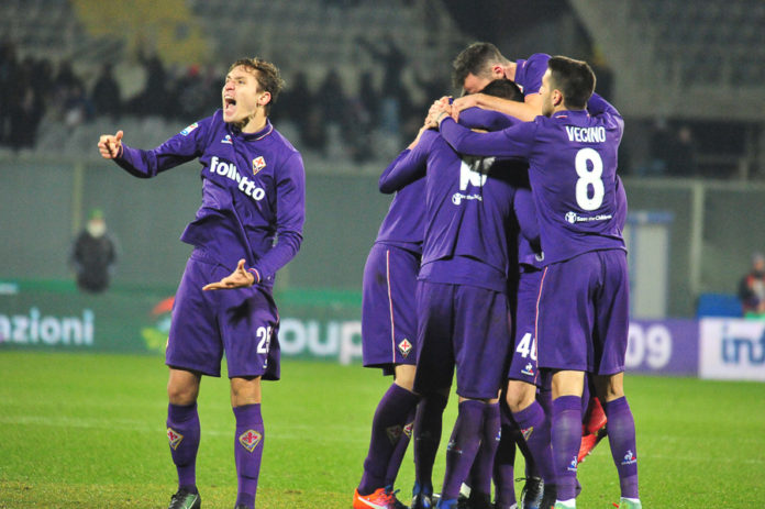 esultanza Fiorentina