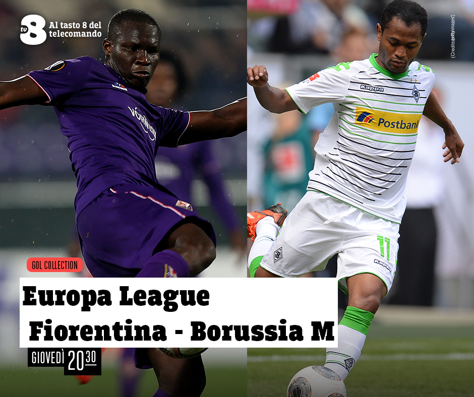 Fiorentina-Borussia M’Gladbach sarà trasmessa in chiaro su TV8
