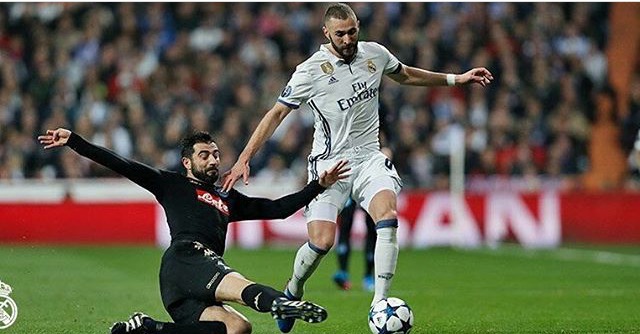 Il Real ribalta il Napoli, 3-1 al Bernabeu. Eurogoal di Casemiro
