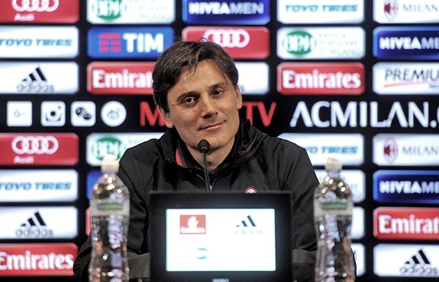 Montella sempre più in bilico: “Siamo stati in partita fino al 70′ minuto, giocato alla pari con la Juventus”