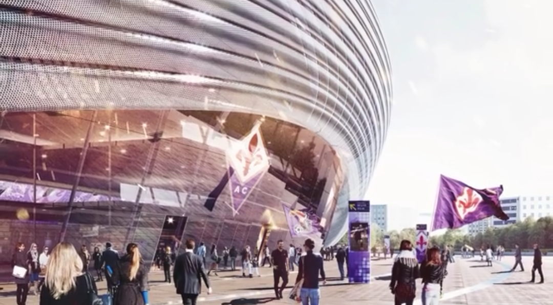 Ecco il nuovo stadio viola pronto nel 2021, nel 2019 inizio lavori, costerà ai Della Valle 420 milioni