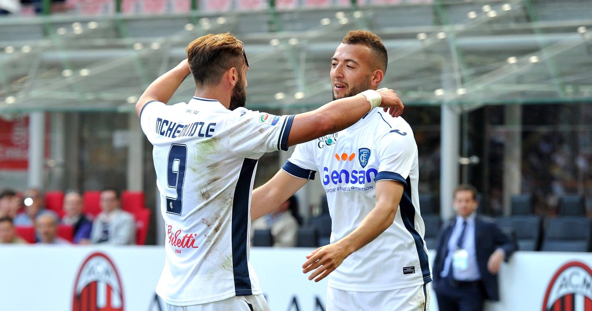 L’Empoli batte anche il Milan (1-2) e riapre la corsa all’Europa. Tutti i risultati