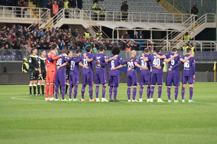 fiorentina raccoglimento minuto di silenzio preghiera