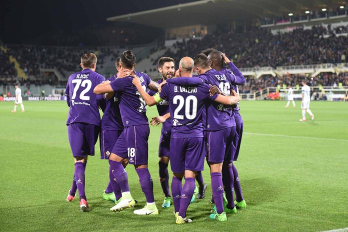 fiorentina gol esultanza