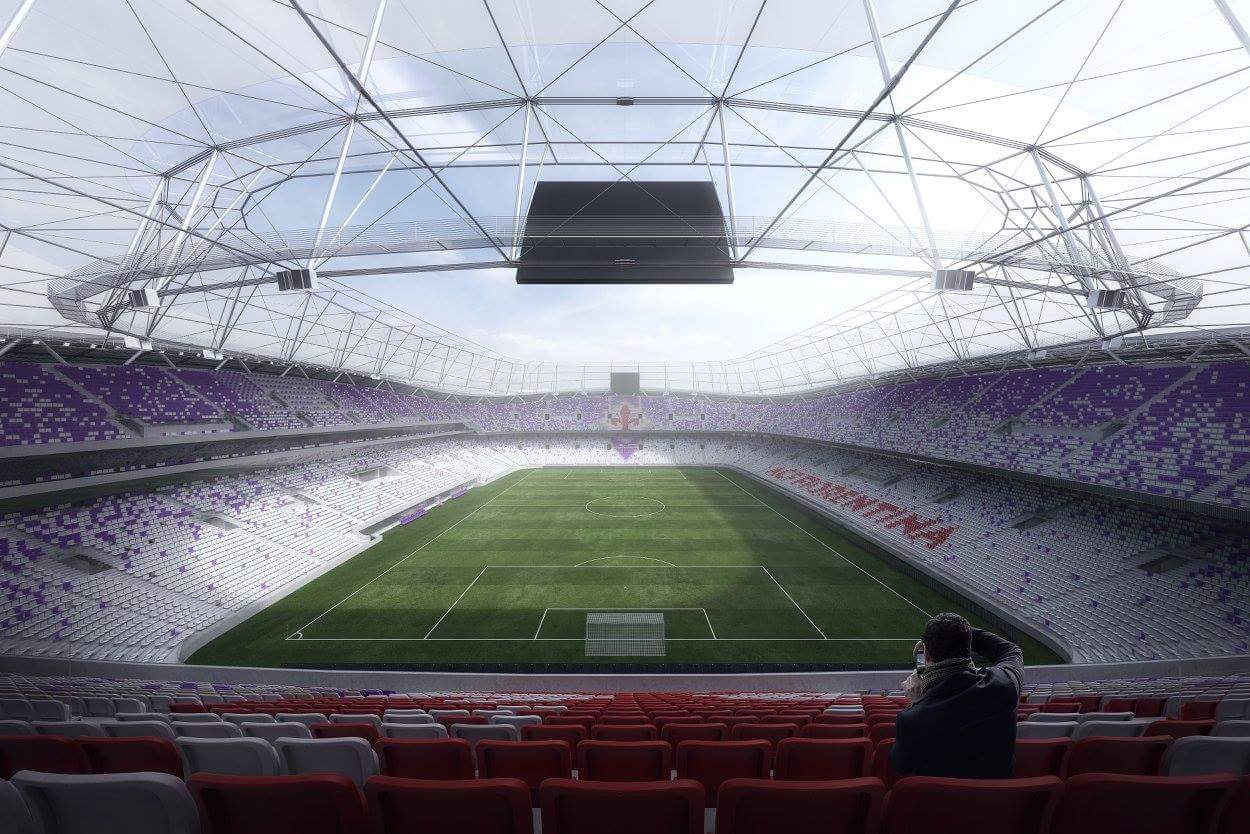 Il nuovo stadio della Fiorentina nel dettaglio. E i prezzi dei biglietti saranno molto più alti…