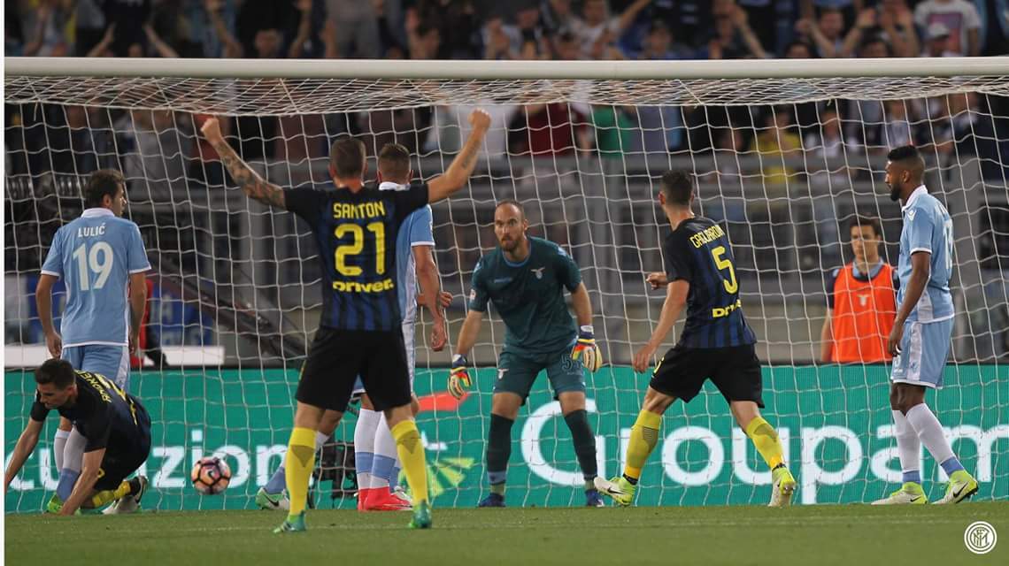 L’Inter vince a Roma contro la Lazio e sorpassa la Fiorentina in classifica. All’Olimpico è 1-3