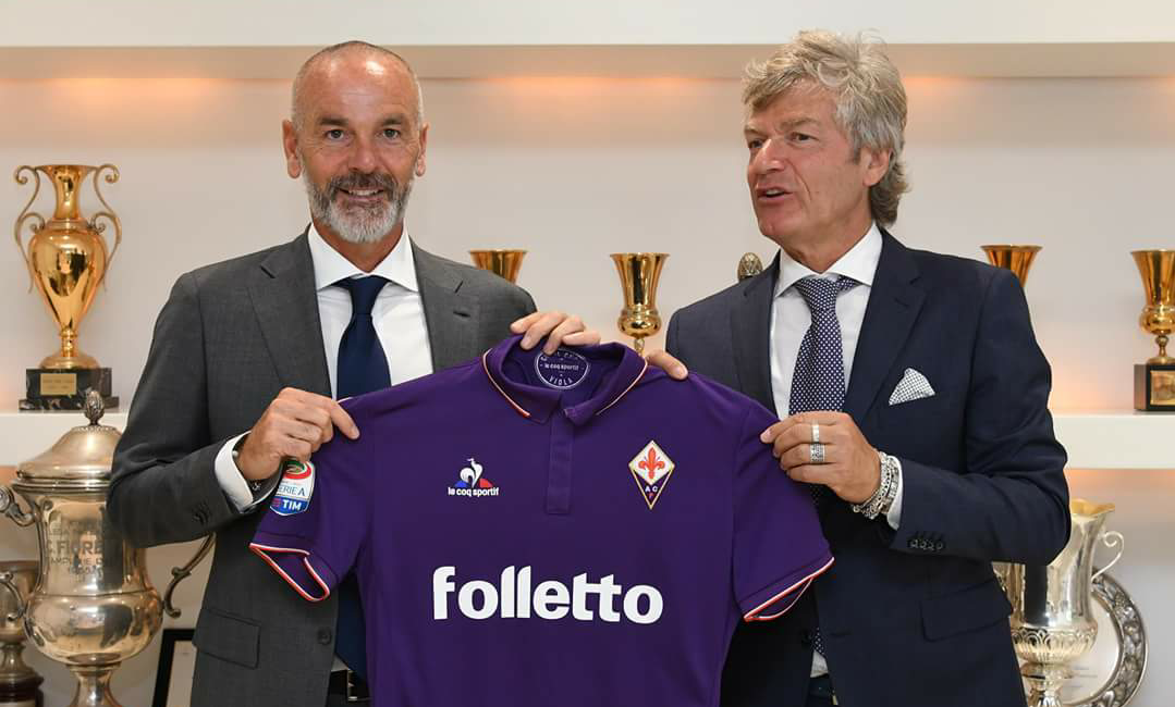 Stefano Pioli e le prime scelte da allenatore della Fiorentina che rendono orgogliosi i tifosi viola