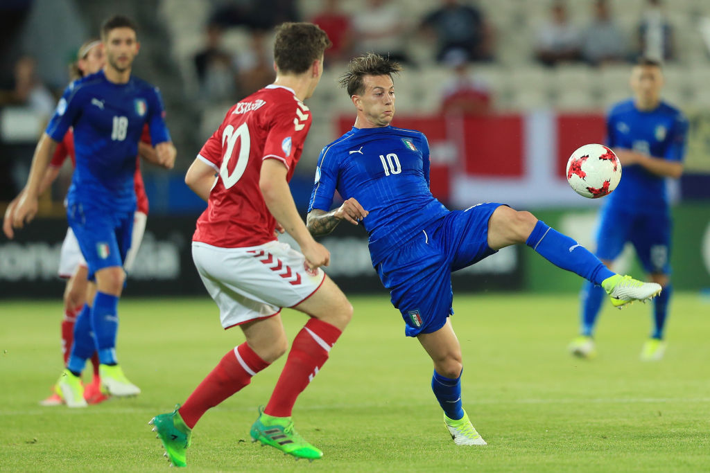 Under 21, 2-0 alla Danimarca: assist Chiesa, Bernardeschi propizia il primo goal