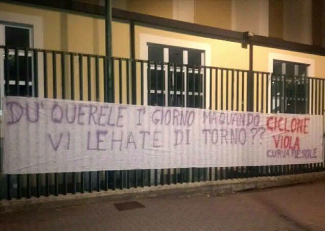 La contestazione continua: “Du’ querele i’ giorno ma quando vi lehate di torno?”