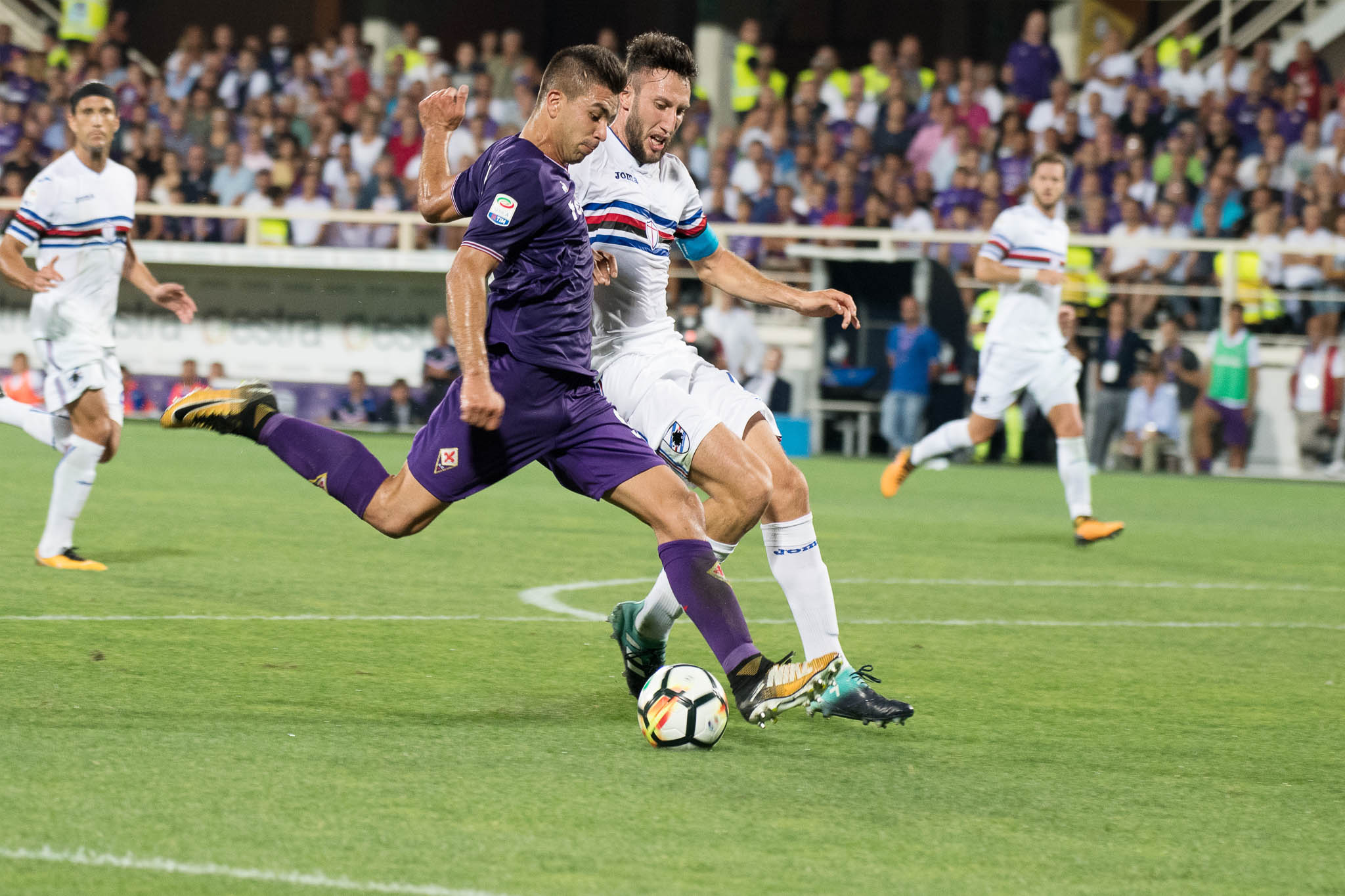 Verona-Fiorentina: Viola in vantaggio dopo 2 minuti! Primo sigillo per Simeone!