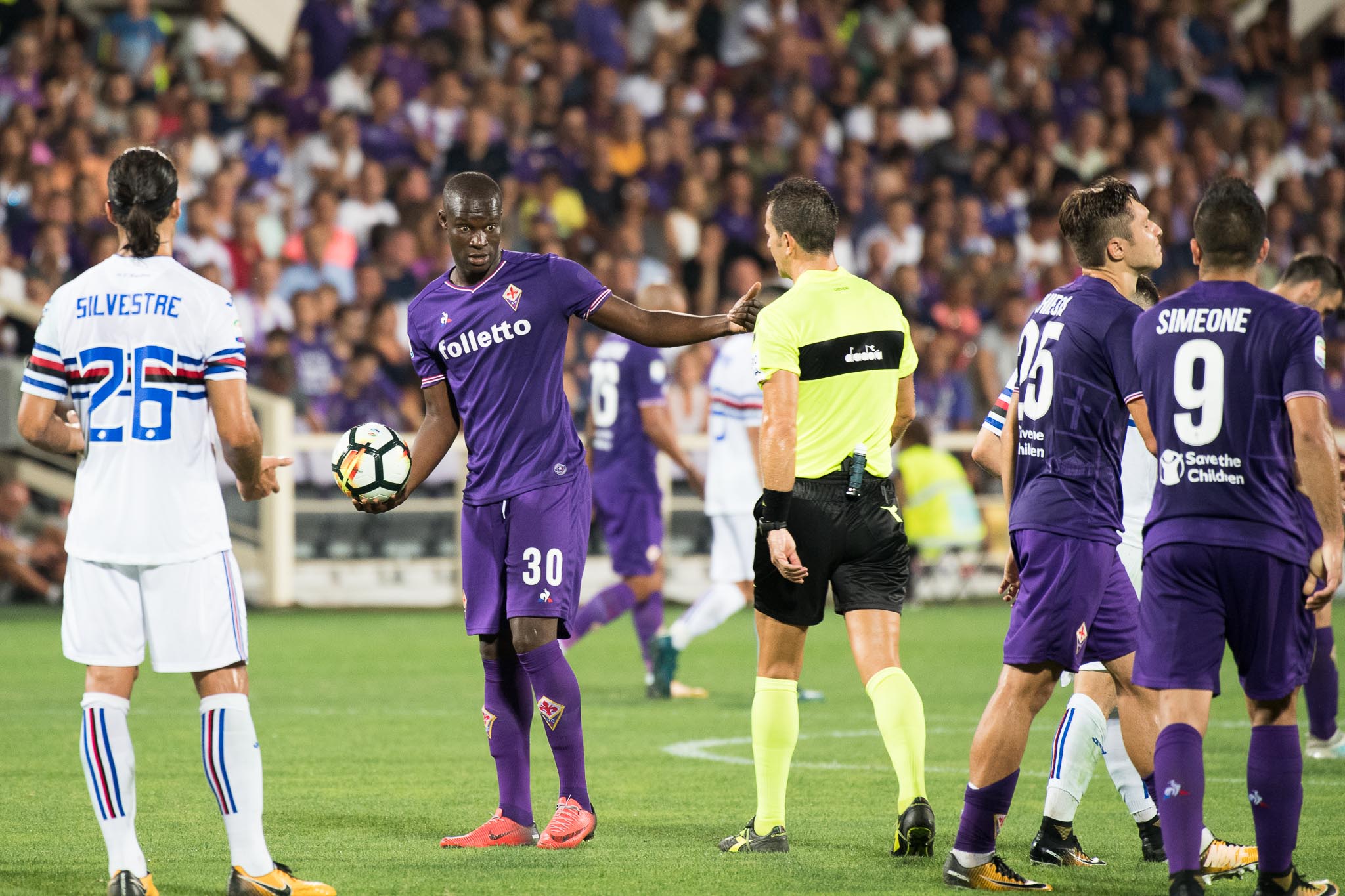 Babacar salva la Fiorentina al 90′ su rigore. I viola ringraziano il VAR