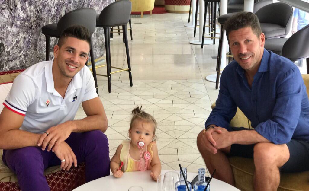 Su Twitter Diego Pablo Simeone celebra l’incontro con suo figlio Giovanni a Madrid