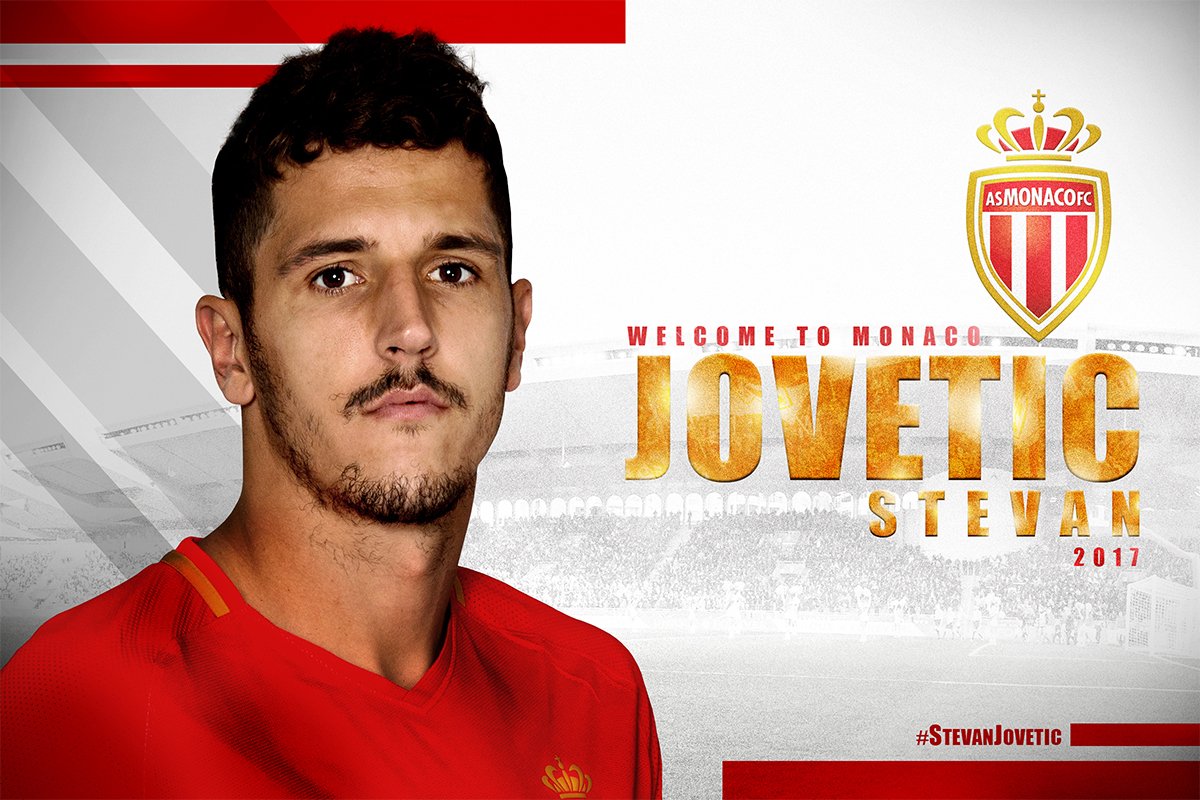 Ufficiale: Stevan Jovetic è un nuovo giocatore del Monaco, contratto con scadenza 2021.