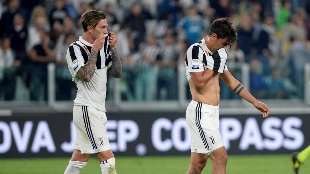 La Juventus non sa più vincere e Dybala sbaglia un rigore. Allo stadium è 1-2, trionfo Lazio con Immobile