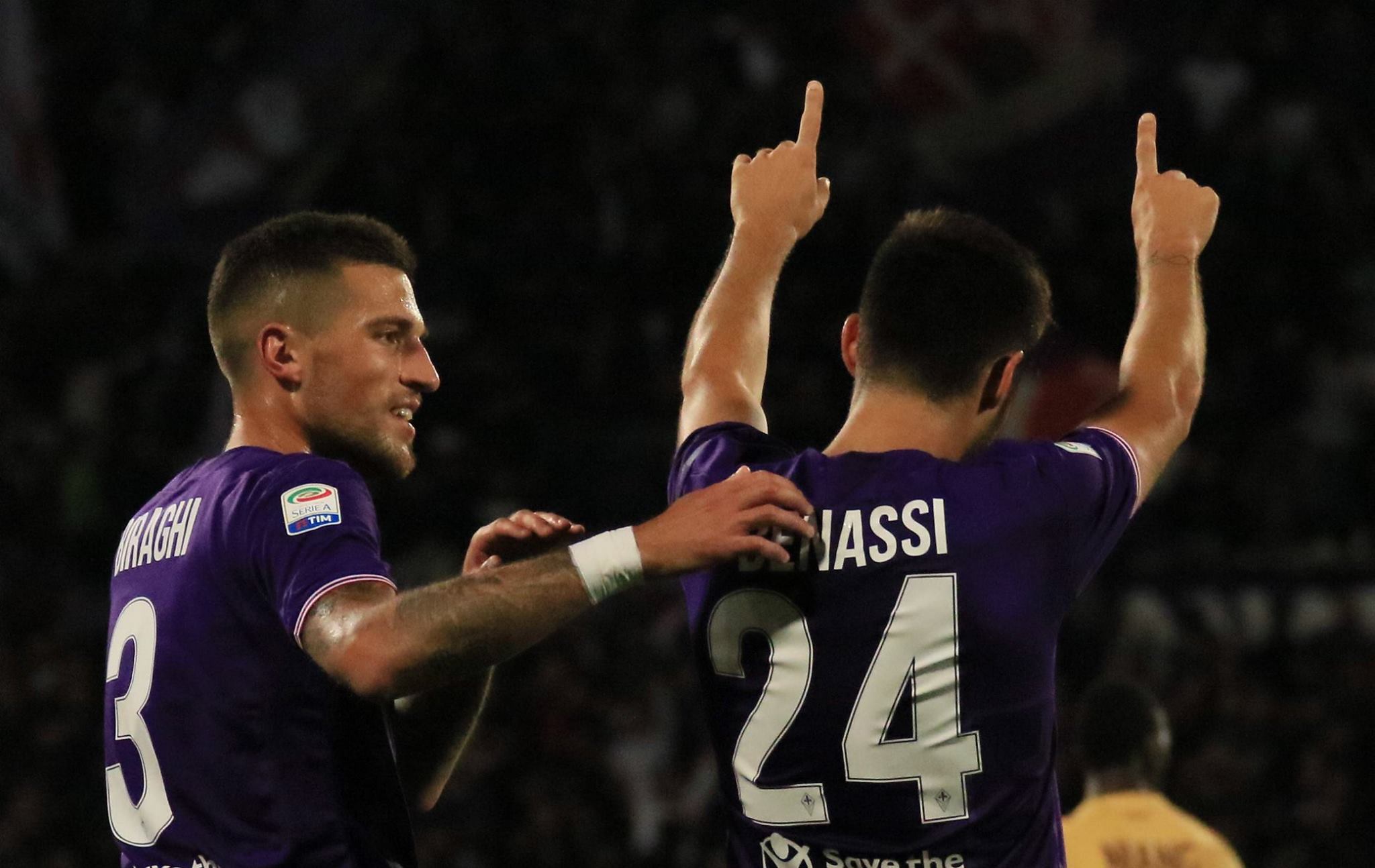 Benassi, Simeone e Babacar stendono il Torino, per i viola è la terza vittoria consecutiva