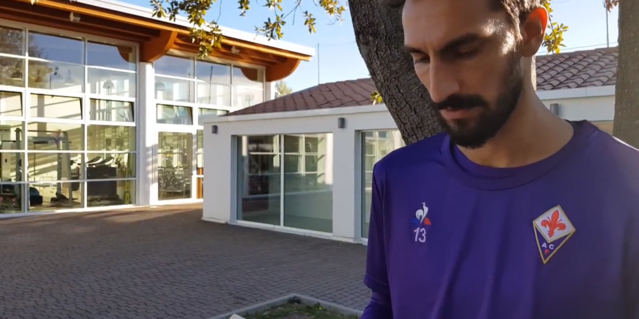 VIDEO, Astori legge Anna Frank. Un messaggio chiaro della Fiorentina e del suo capitano al centro sportivo