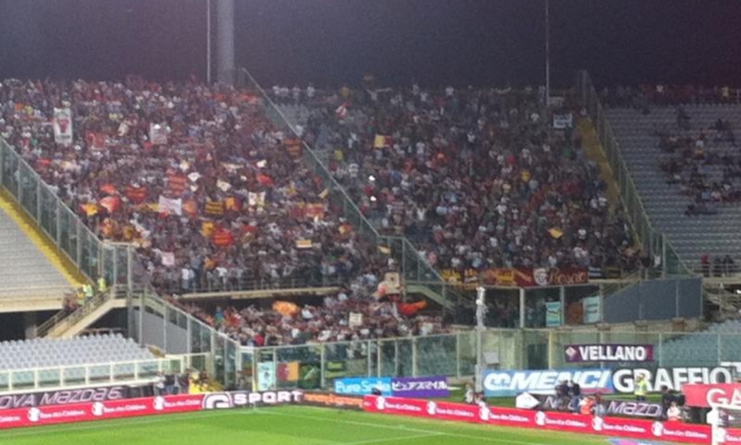 Settore ospiti tutto esaurito domenica, i tifosi della Roma stanno polverizzando la vendita dei biglietti
