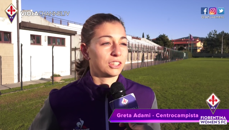 Adami: ”Che emozione la Champions in maglia viola, spero nel Franchi pieno per noi”
