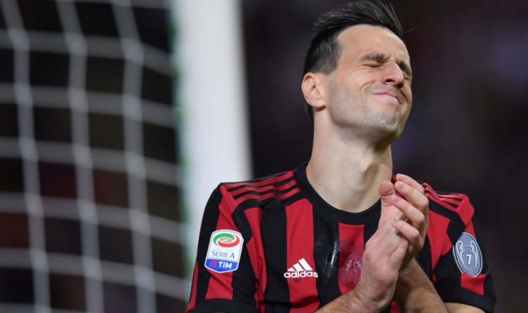 Da Milano, Kalinic al Milan è un fallimento, la società rossonera vuole cederlo già a gennaio in Cina