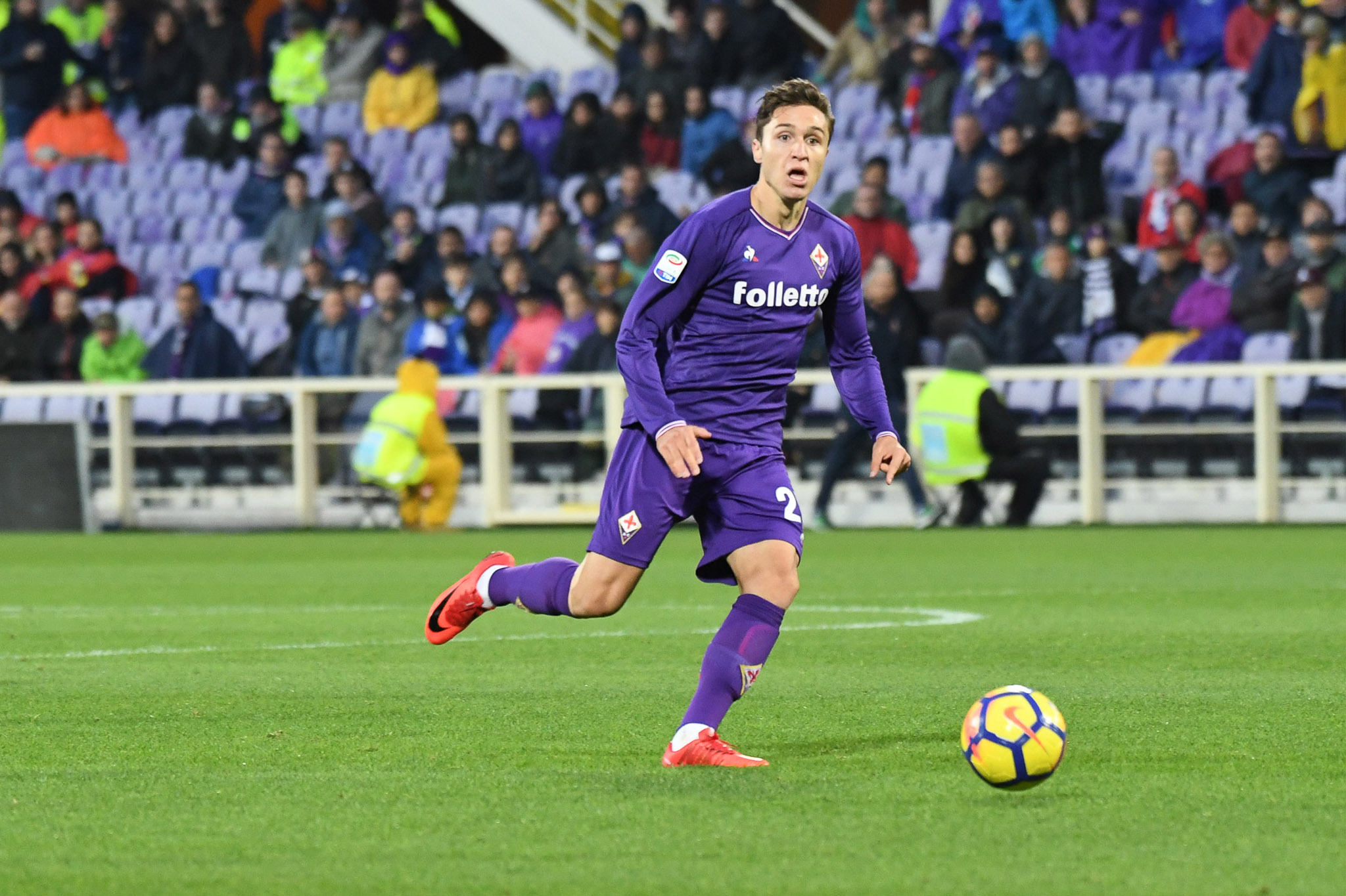 Pareggio viola a 10′ dalla fine, Chiesa non perdona Gomis