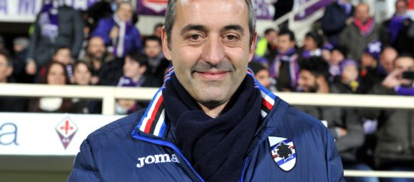 Giampaolo sulla panchina della Sampdoria