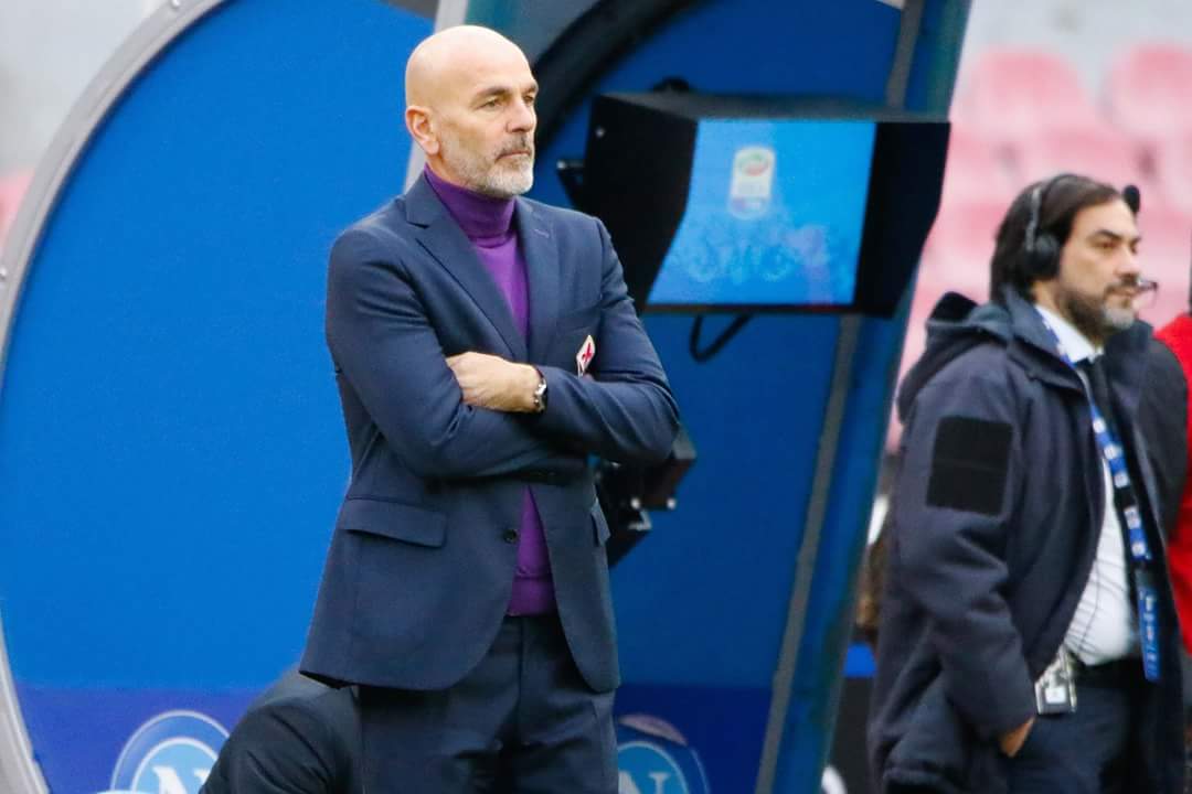 Pioli: “Grande primo tempo e grande partita, orgoglioso della mia Fiorentina oggi a Napoli”