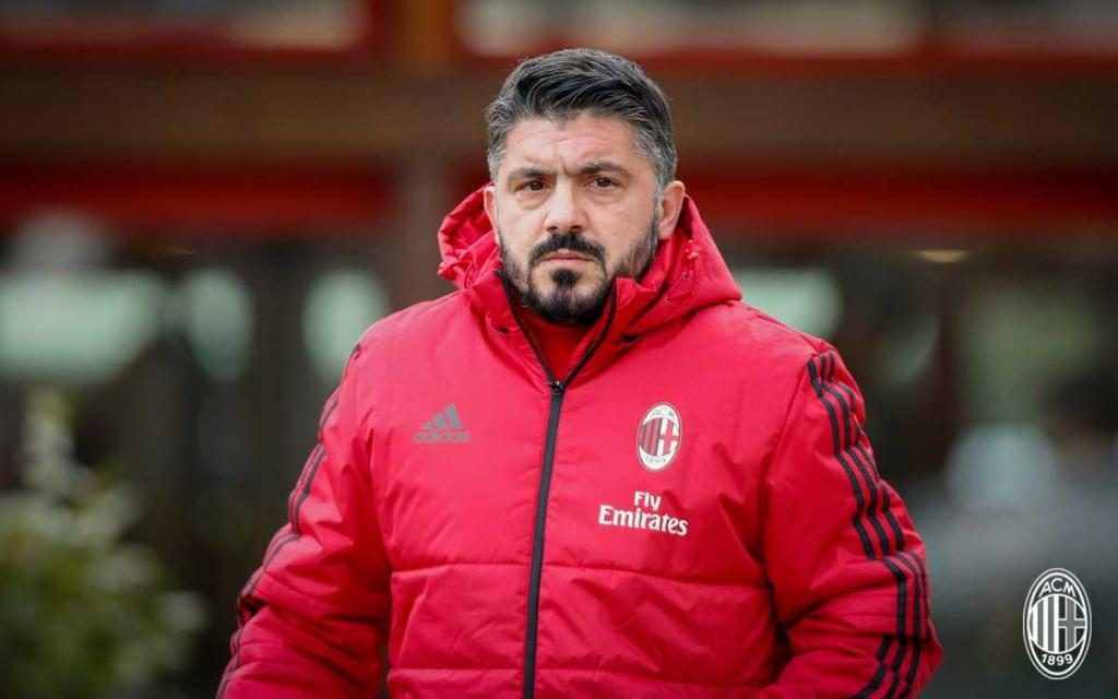 Gattuso: “Siamo alla canna del gas, poco tempo per preparare la gara di Firenze. La viola palleggia molto bene…”
