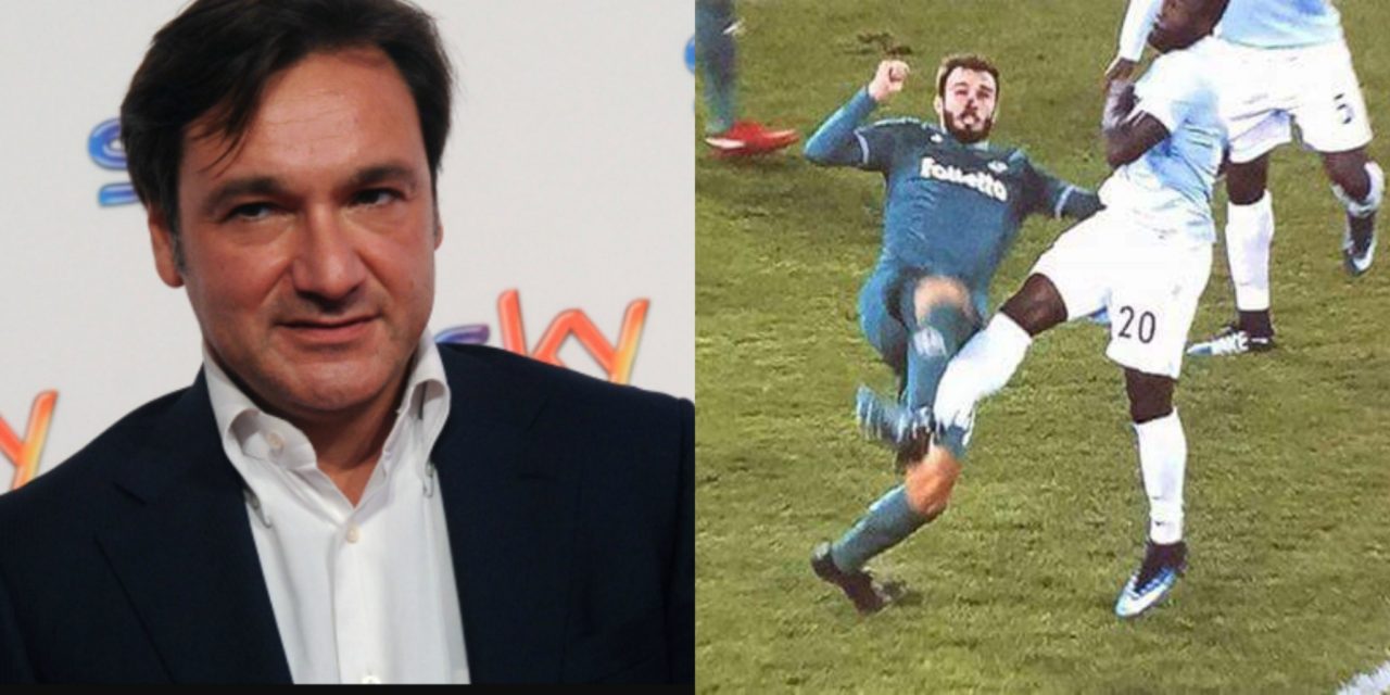 Caressa durante Napoli-Juve: “È rigore quando non prende la palla, come Caicedo contro la Fiorentina”