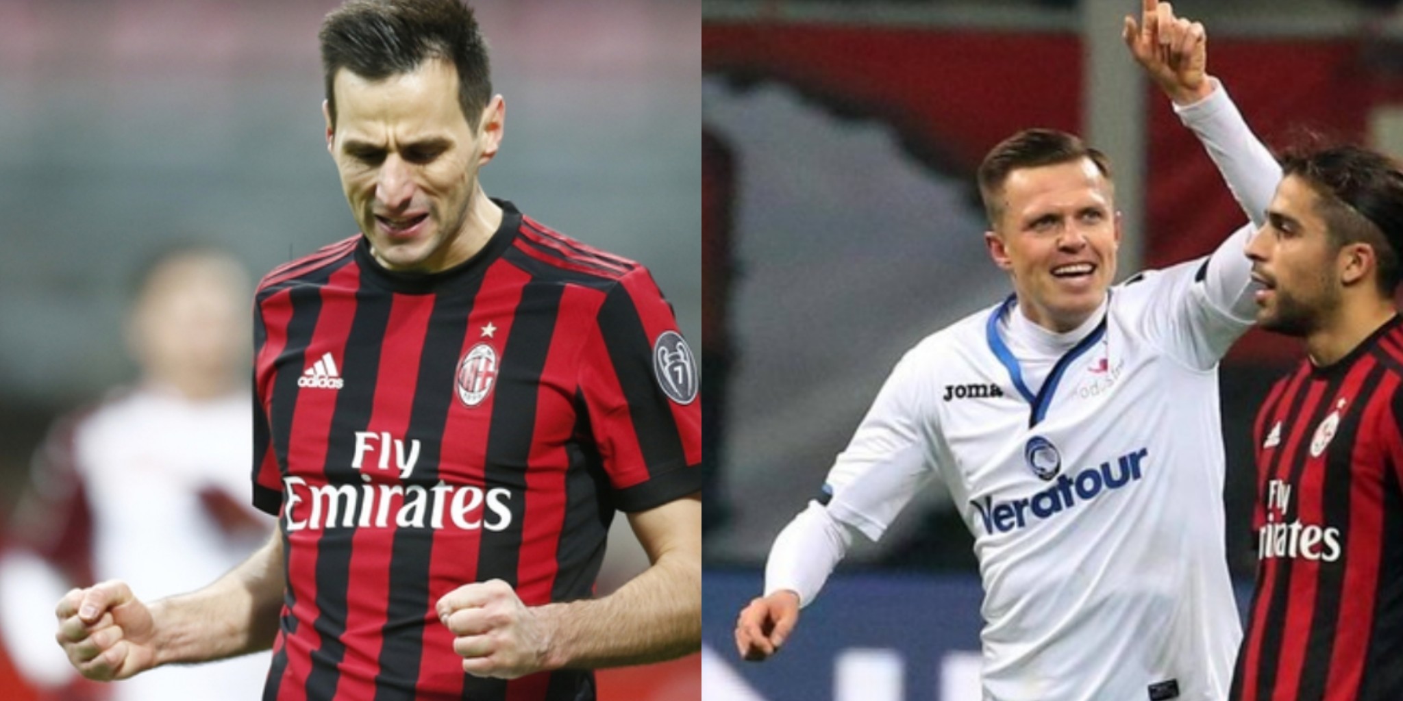 Ilicic con l’Atalanta mette in ginocchio il Milan. È sempre più Kalinic flop, croato imbarazzante