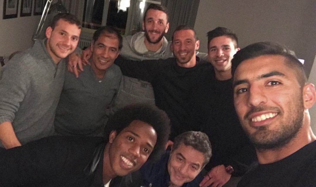 Gonzalo Rodriguez è tornato a Firenze, cena con Simeone, Olivera, Sanchez e Cristoforo. Ecco la foto