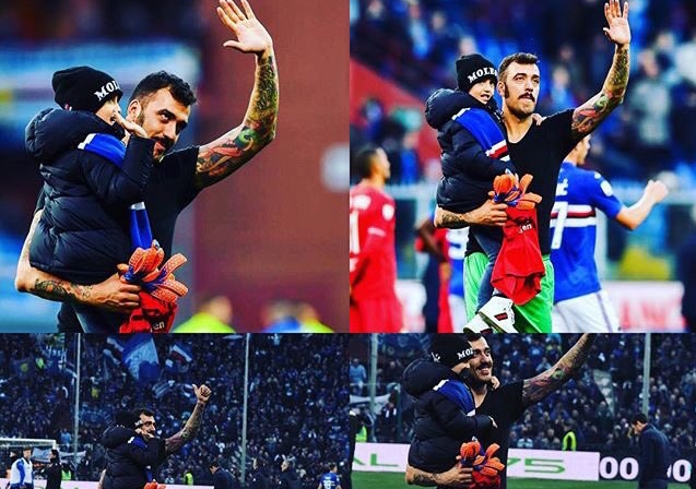 Viviano sotto la curva viola a fine partita: “Grazie ai tifosi della Fiorentina per il grande affetto”