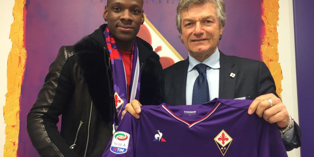 Bryan Dabo si presenta ai tifosi viola: indosserà la maglia numero 14