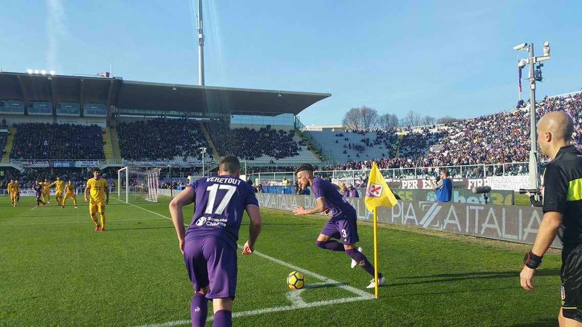 Fiorentina che incubo. Dopo 45’ è avanti il Verona per 0-2 disastro collettivo