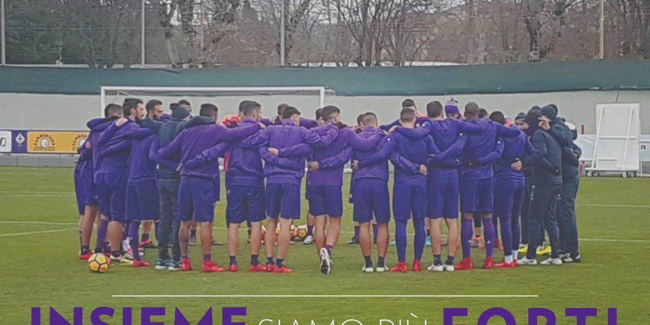 ACF sui social: “Questo è il nostro gruppo, insieme siamo più forti. Forza Viola!”