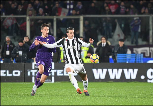 Fiorentina- Juve 0-2: Berna e Higuain condannano una buona viola