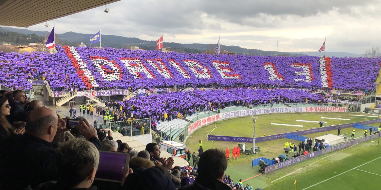 Astori, domenica contro il Cagliari la Fiesole farà una coreografia per ricordare il Capitano