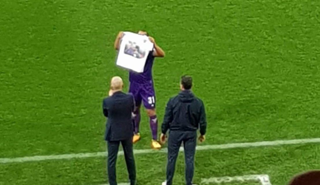 Vitor Hugo: “Non possiamo più giocare con te, ma giocheremo d’ora in poi, per te Asto.”