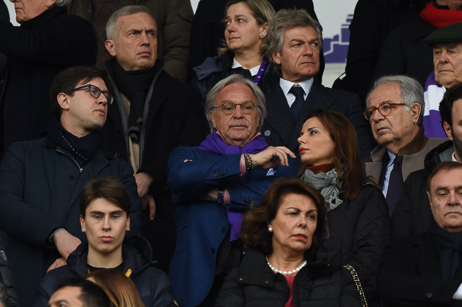 Diego Della Valle è a Firenze, pranzo con la squadra al completo per caricarla al centro sportivo