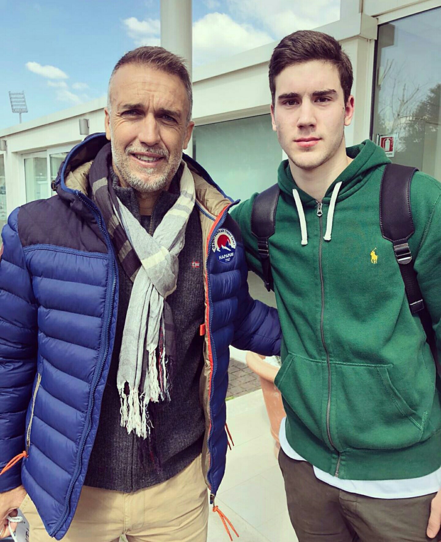 Vlahovic insieme a Batigol: “Continueró da dove si è fermato”