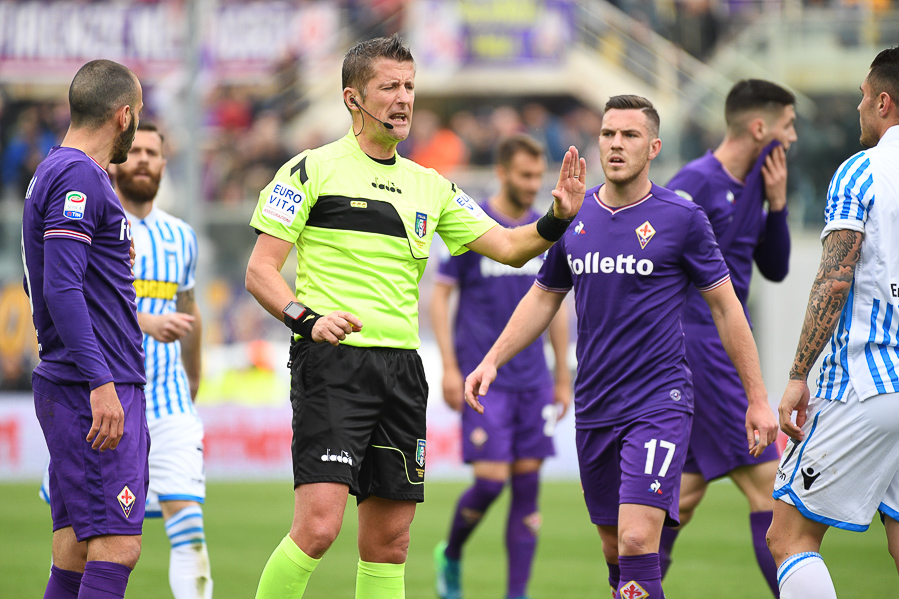 Designazioni arbitrali Fiorentina-Roma: Banti ad arbitrare e Orsato al Var. Gli altri…