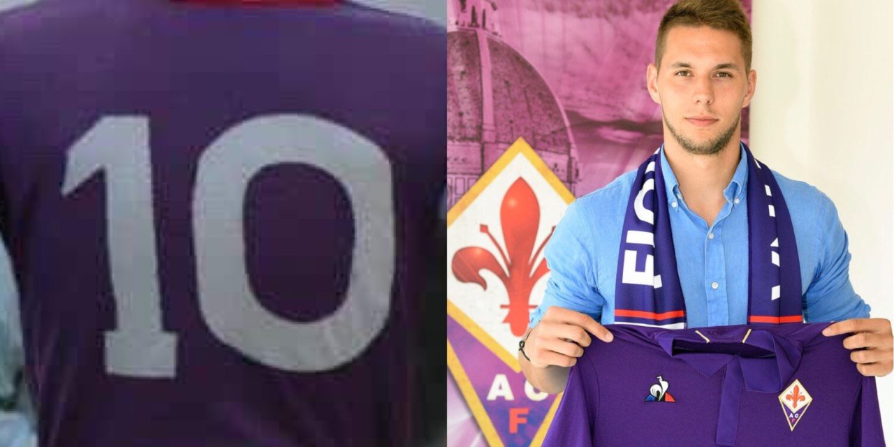 Seconda Maglia Fiorentina MARKO PJACA Seconda Maglia Fiorentina MARKO PJACA