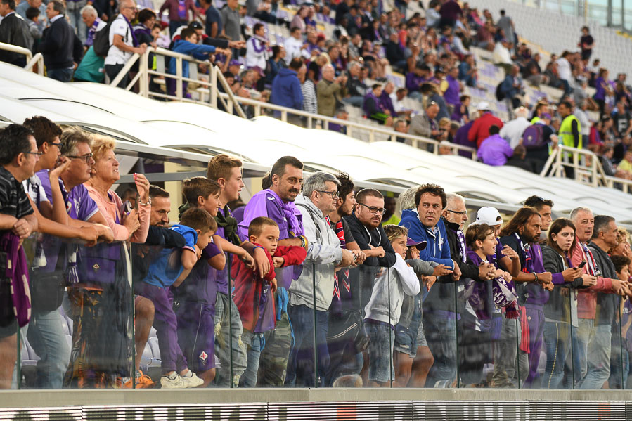Tifosi, piú di 30 mila al Franchi. Sarà una bolgia viola..