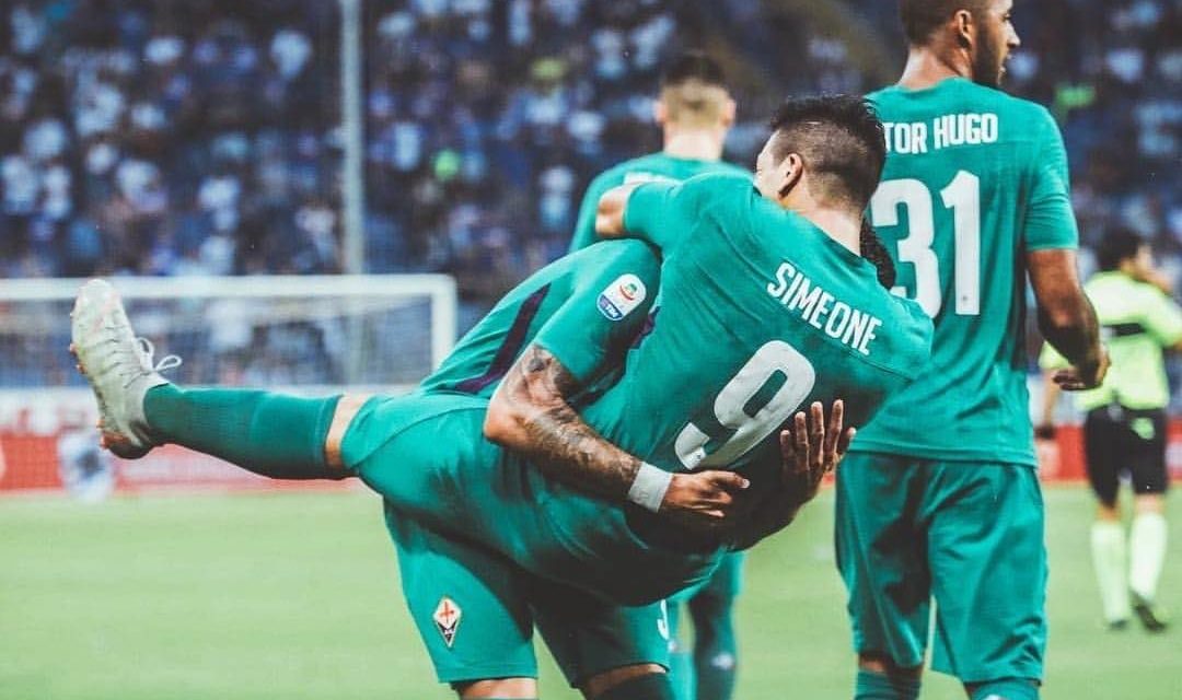 CdS, contro la Samp solo pareggio ma il tridente è promosso. Il Cholito Simeone sfata il tabù…