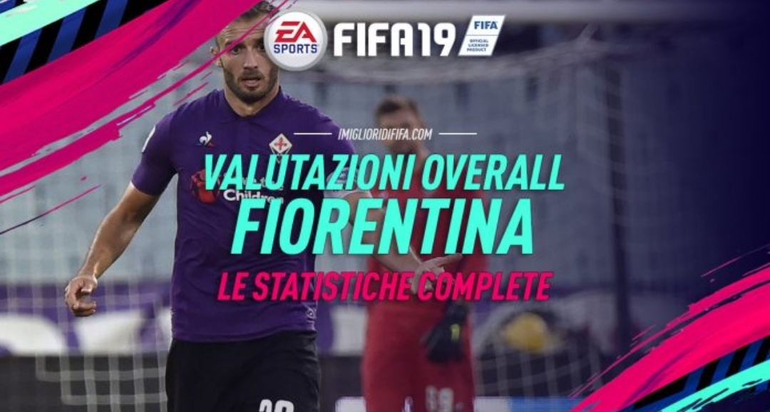 I valori della Fiorentina su Fifa 19, Pezzella il più forte, Chiesa snobbato, Mirallas al top