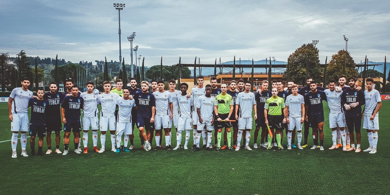 (FOTO): a Coverciano amichevole tra la Nazionale e la Fiorentina Primavera